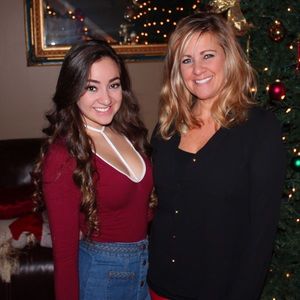 Maroon Strappy Bodysuit